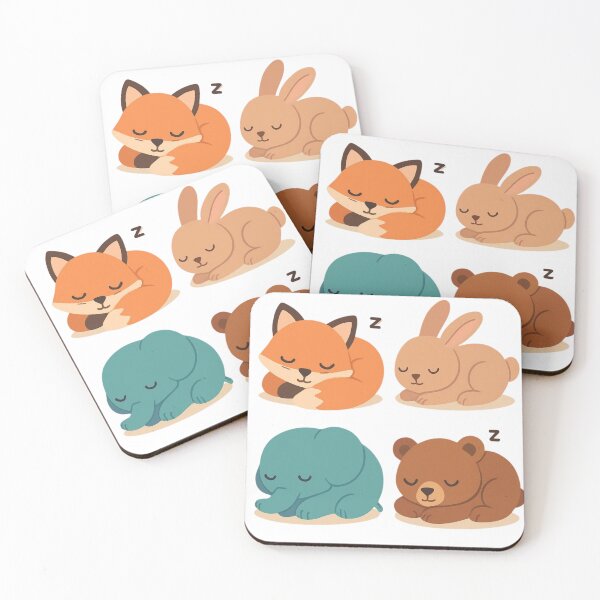 Item preview, Cute sleeping animals   designed and sold by JosueShop101.