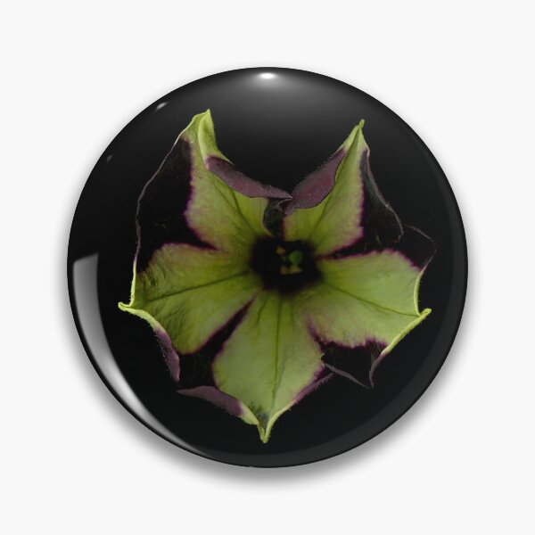 Item preview, Petunia Nightwatch Dark Floral designed and sold by LindasPhotoArt.