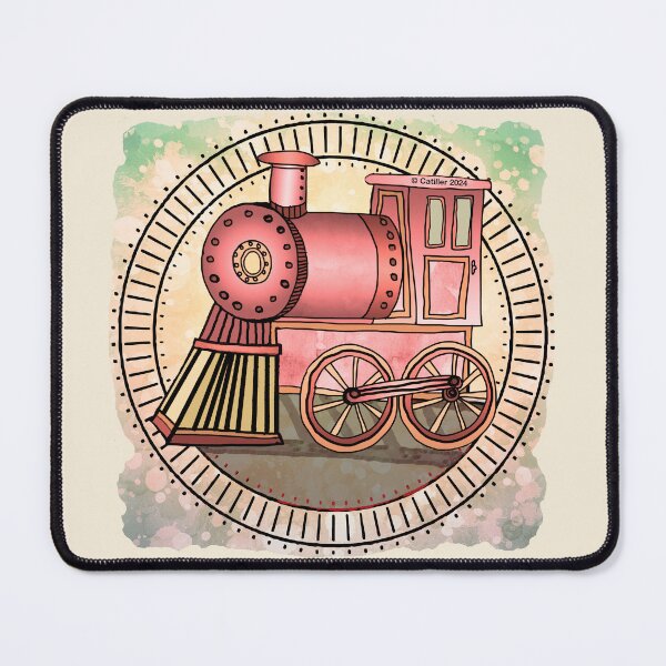 Item preview, Red Railroad Train designed and sold by artmuvz.