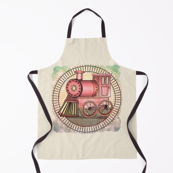 Item preview, Red Railroad Train designed and sold by artmuvz.