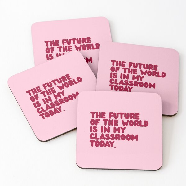 Item preview, Teacher Pink Quote designed and sold by Spring Things.