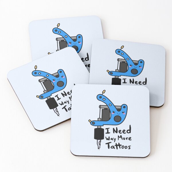 Item preview, I Need Way More Tattoos Cute Tattoo Machine Funny Tattoo Lover Design designed and sold by Murrays Designs.