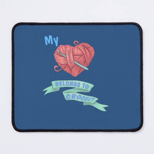 Item preview, My Heart Belongs To Crochet designed and sold by Rob's Graphics.