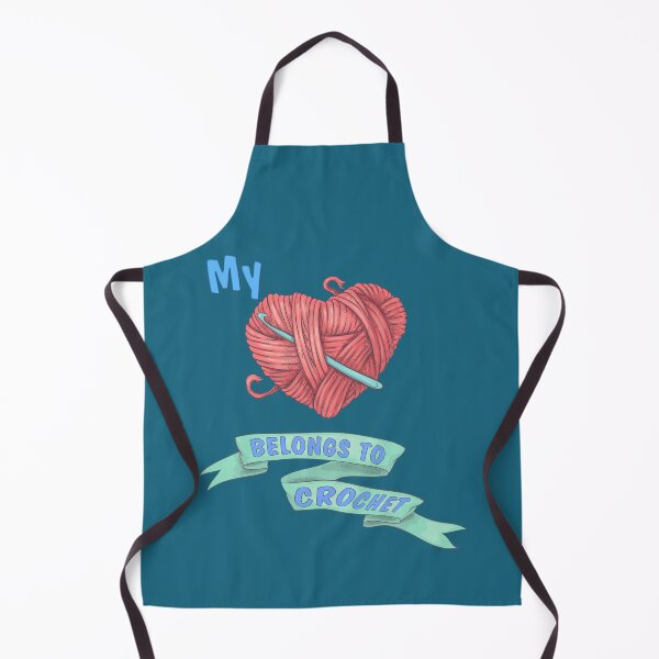 Item preview, My Heart Belongs To Crochet designed and sold by Rob's Graphics.