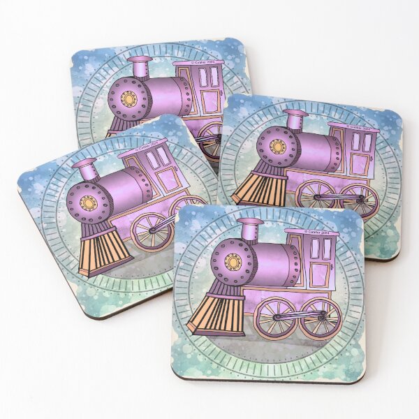 Item preview, Purple Railroad Train designed and sold by artmuvz.