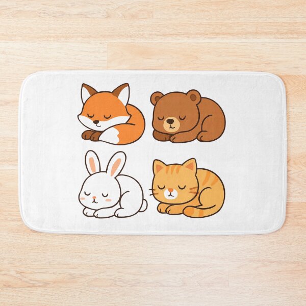Item preview, Cute sleeping animals  designed and sold by JosueShop101.