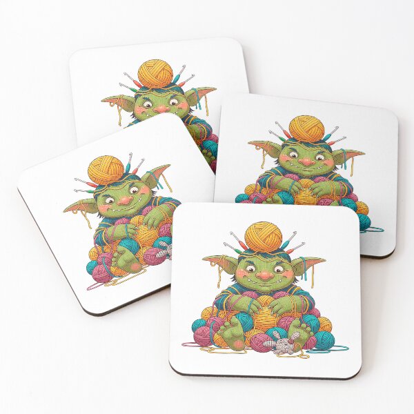 Item preview, Cute Goblin Crochet Yarn Hoarder Funny designed and sold by SholoStudio.