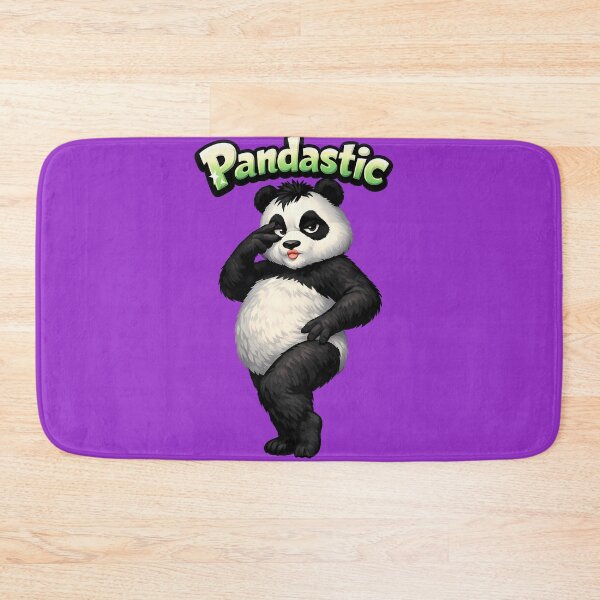 Item preview, Cool Panda Stylish Cartoon Design, Funny Panda Character with Casual Street Vibe designed and sold by AuraloomAtelier.