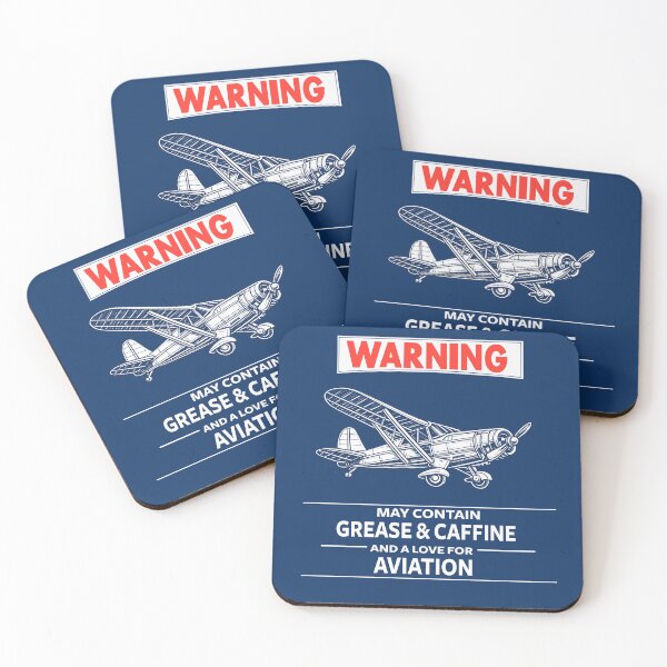 Item preview, WARNING: Aviation Humor – Pilot Life, Vintage Airplane Art & Funny Flying Vibes designed and sold by VoglR.