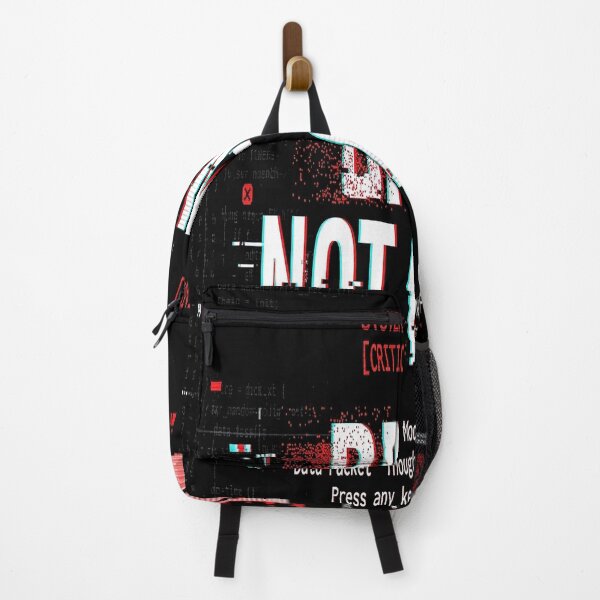 Item preview, Brain Not Found Error Design | Funny Glitch Sarcastic Tech Graphic designed and sold by Mysterious Shop.