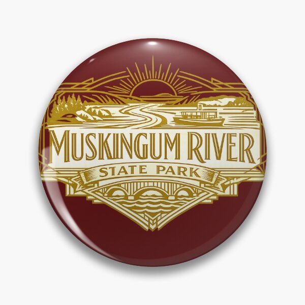 Item preview, muskingum river state park designed and sold by Broken Antler Designs .