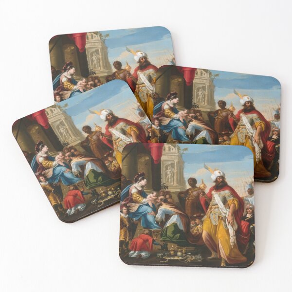Item preview, Adoration of the Magi Baroque Painting Lallemand Art designed and sold by TheSoulOfArt.