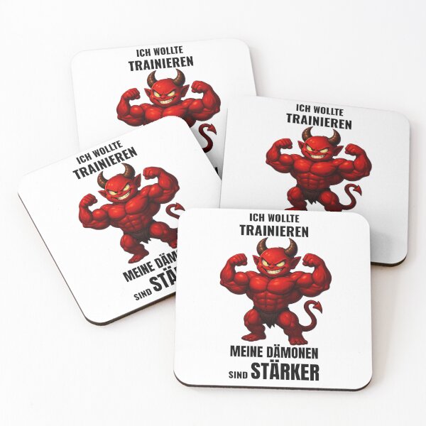 Item preview, I wanted to train – my demons are stronger. designed and sold by AlpineInkStudio.