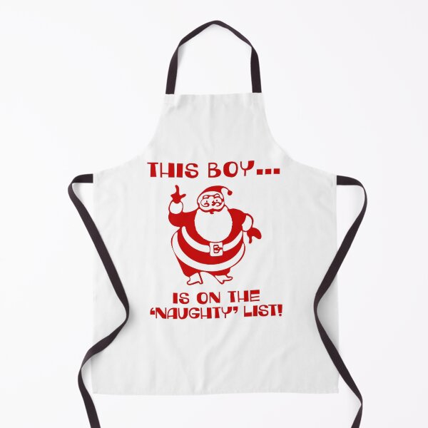 Item preview, This Boy Is On The Naughty List designed and sold by Normbot2000.