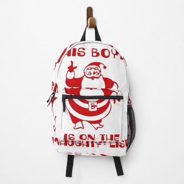 Item preview, This Boy Is On The Naughty List designed and sold by Normbot2000.