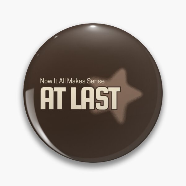 Item preview, At Last Typography Design | Now It All Makes Sense Motivational Quote Aesthetic designed and sold by Qosz Collective.