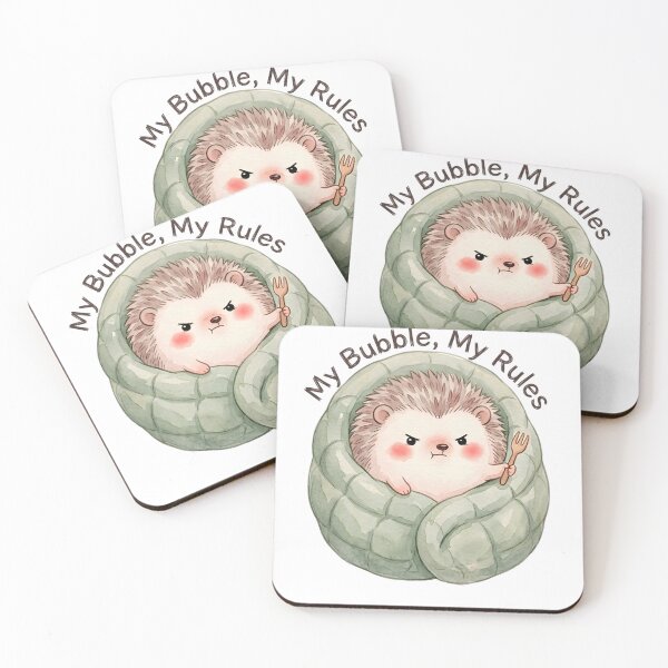 Item preview, Grumpy Hedgehog designed and sold by auxincaftan0o.