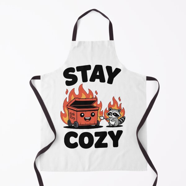 Item preview, This Is Fine Dumpster Fire Sarcastic End of World Decal designed and sold by Mr-wow.
