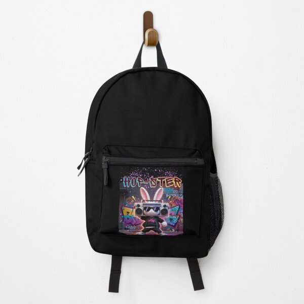 Item preview, Hop-Ster Bunny – Cool Hip Hop Rabbit | Funny Street Art Cartoon designed and sold by MAKLEN-Art.
