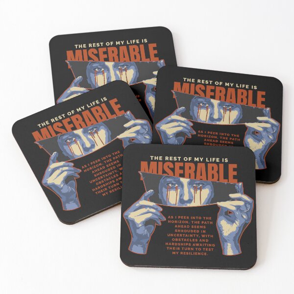 Item preview, The rest of my life is miserable, Tee designed and sold by xneii.