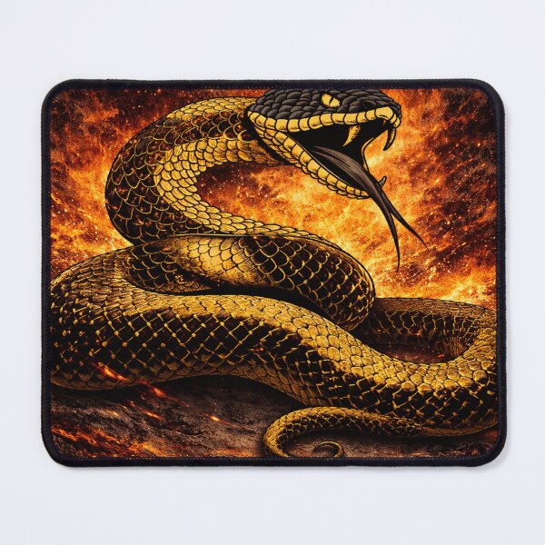 Item preview, Golden Serpent of Power designed and sold by Fei Long Design Hub.