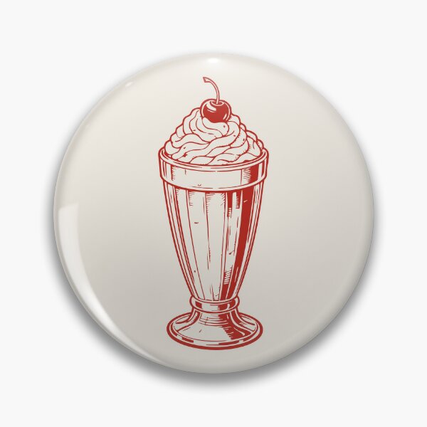 Item preview, No substitutes milkshake Vintage 60s Diner Graphics designed and sold by CamaleonDesigns.