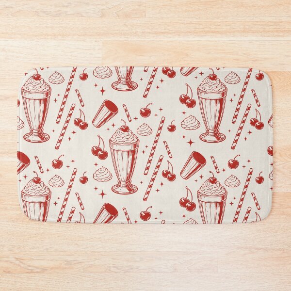 Item preview, No substitutes milkshake Vintage 60s Diner Graphics designed and sold by CamaleonDesigns.