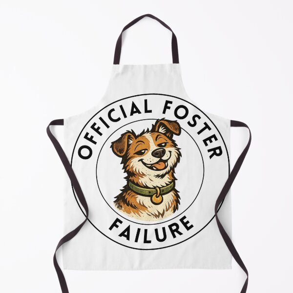 Item preview, Official Foster Failure Dog Badge designed and sold by TheCrookedFern.