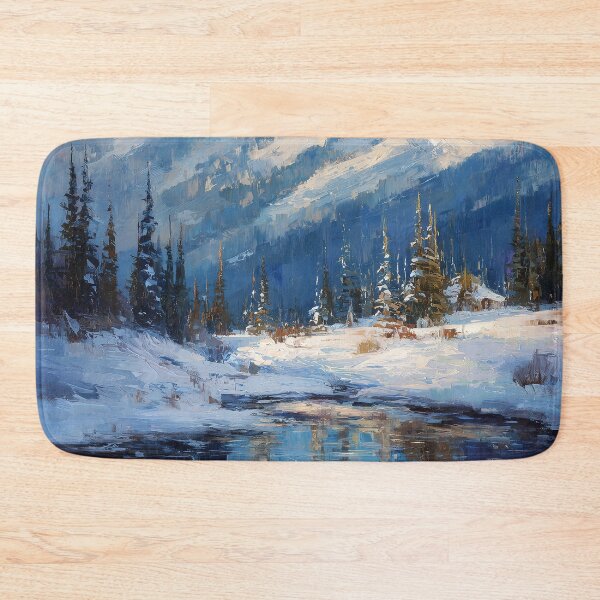 Item preview, Whispering Snow Peaks Mirror Serenity designed and sold by Venon28.