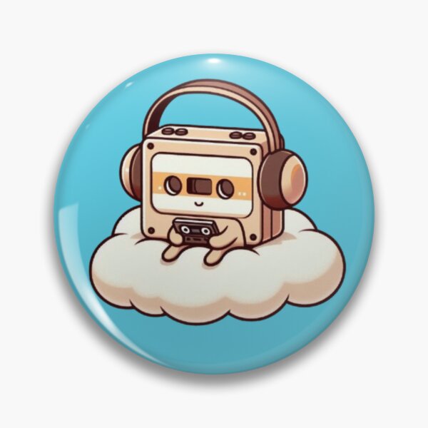 Item preview, Cassette Cloud – Whimsical Music Design designed and sold by Dogandesighn.