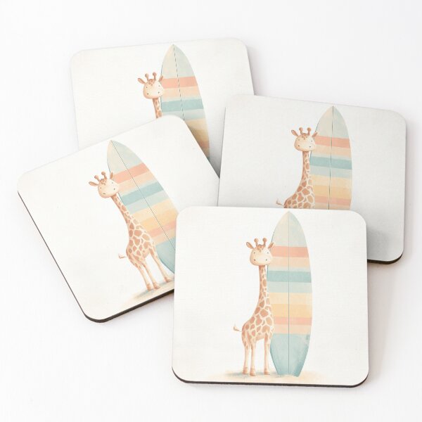 Item preview, Giraffe’s Surfing Dream designed and sold by Venon28.