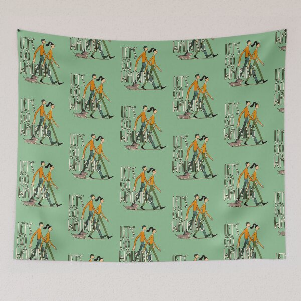 Item preview, Let's Go Walking designed and sold by joztees.