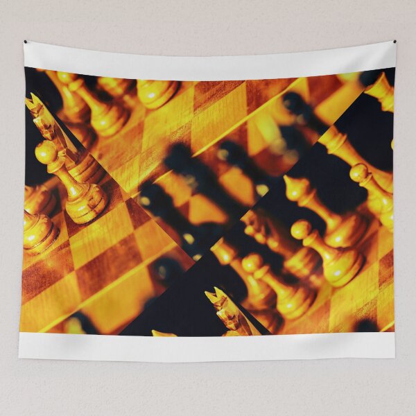 Item preview, Chess pieces on a board, close-up. Selective focus. designed and sold by IgorKovalenko.