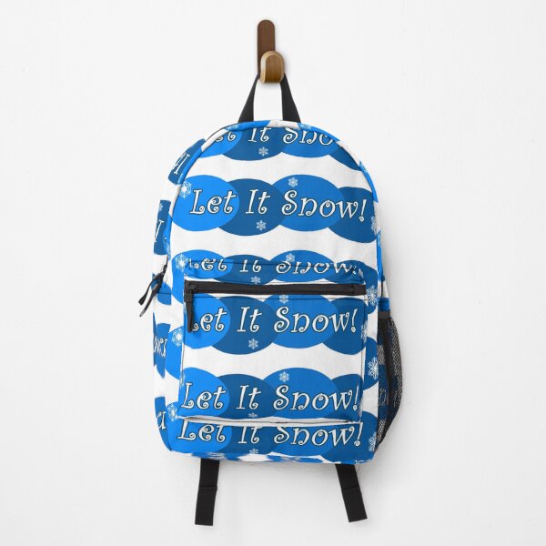 Item preview, Let It Snow Blue designed and sold by Normbot2000.