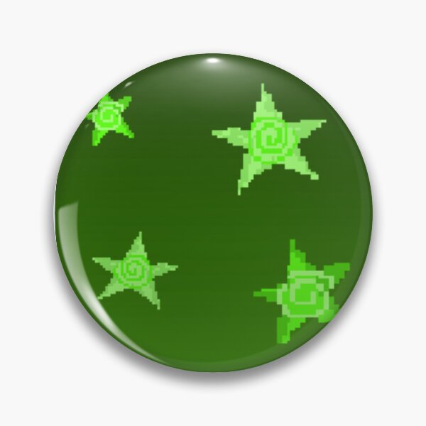 Item preview, Salad green background print with stars. Pixel art. designed and sold by YaroshMaria.