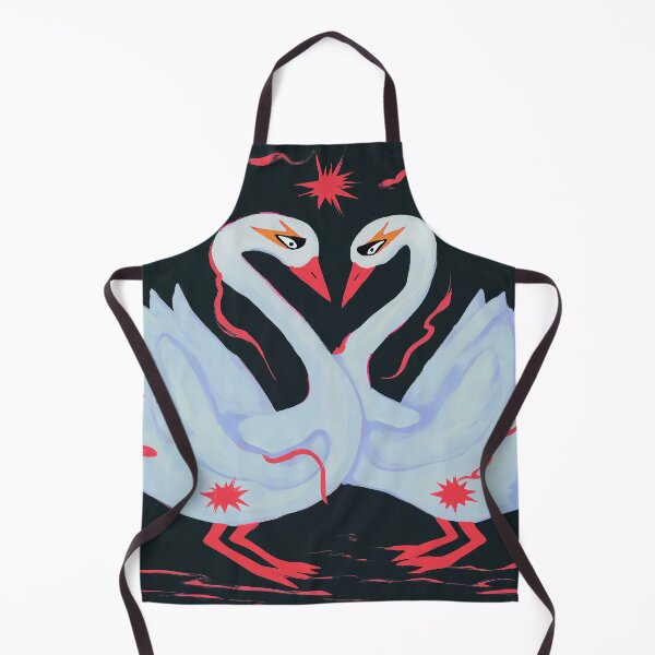Item preview, Heartfire Swans Dance Through Crimson Storms designed and sold by Venon28.