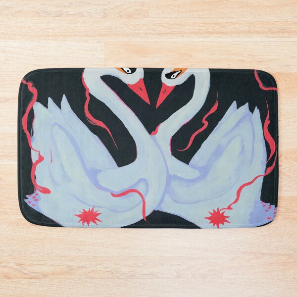 Item preview, Heartfire Swans Dance Through Crimson Storms designed and sold by Venon28.