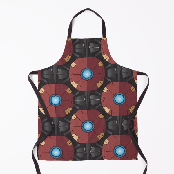 Item preview, Arc Reactor Seamless Pattern - Hero Helmet Repeat Design designed and sold by Midnight Veil Designs.