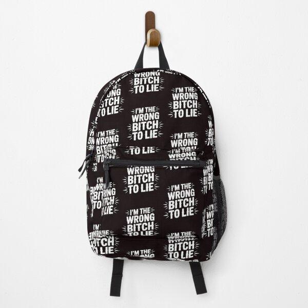 Item preview, I'm The Wrong Bitch To Lie – Sarcastic Saying Because I Investigate designed and sold by Redgiant87x.