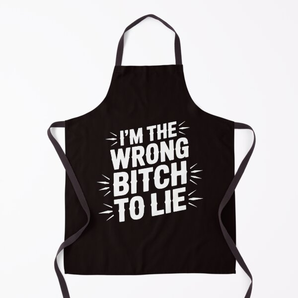 Item preview, I'm The Wrong Bitch To Lie – Sarcastic Saying Because I Investigate designed and sold by Redgiant87x.