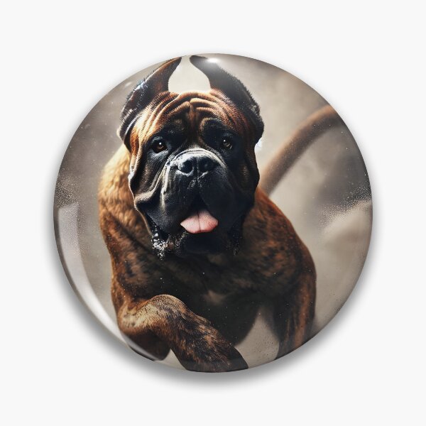 Item preview, Boxer Dog in Motion – Powerful Cinematic Animal Art designed and sold by thor81pl.