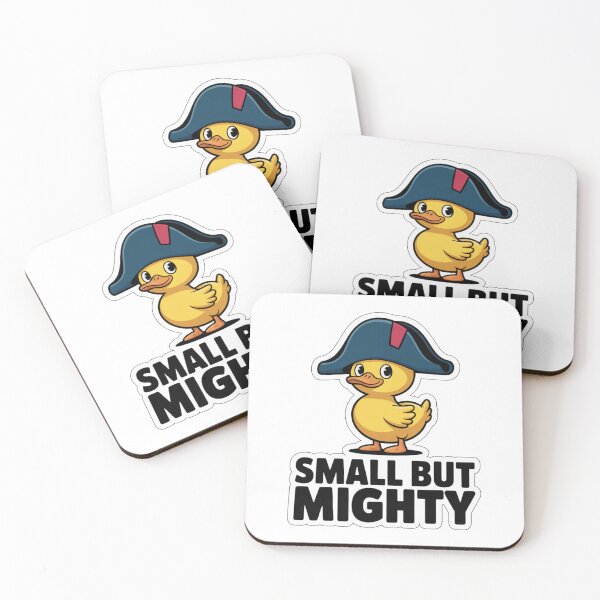 Item preview, Small But Mighty Funny Duck - Napoleon Duck History Humor Gift designed and sold by Monday Duck.