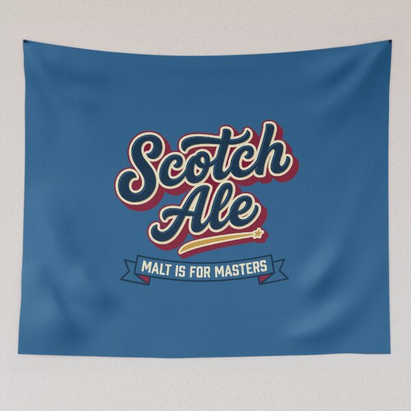 Item preview, Vintage Scotch Ale Malt for Masters Scottish Brewery designed and sold by Cozy-Old-Pub.