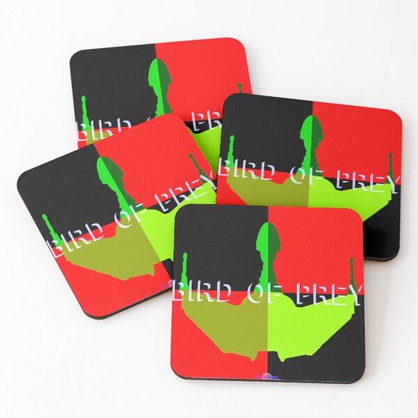 Item preview, Warrior ship klingon colours Pop Quad designed and sold by Lost Waters of Enceladus.