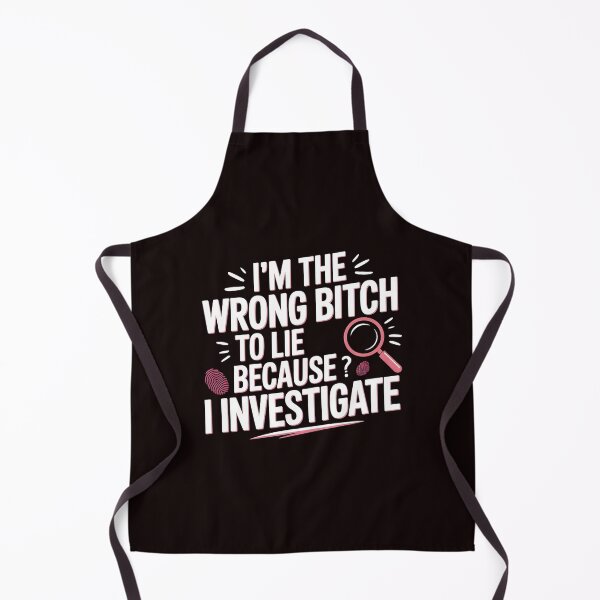 Item preview, I'm The Wrong Bitch To Lie – Sarcastic Saying Strong Attitude designed and sold by Redgiant87x.