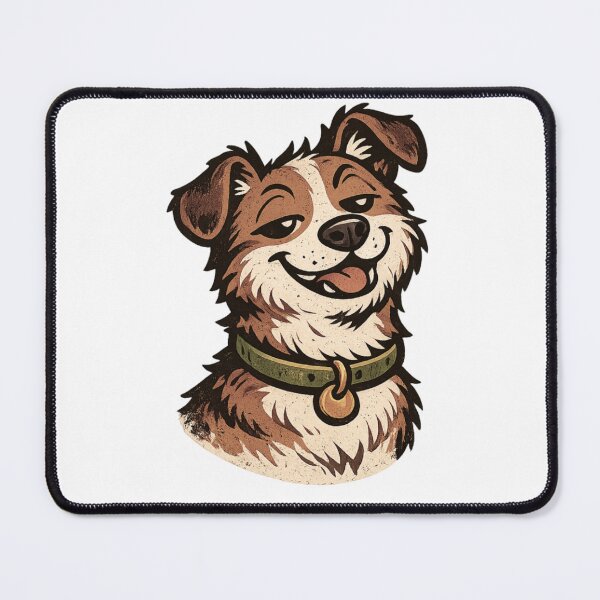 Item preview, Smug Rescue Dog Sticker designed and sold by TheCrookedFern.