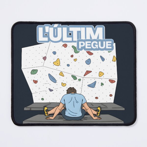Item preview, The Last Go - Funny Bouldering Gym & Indoor Climbing Art designed and sold by LoopassVD.