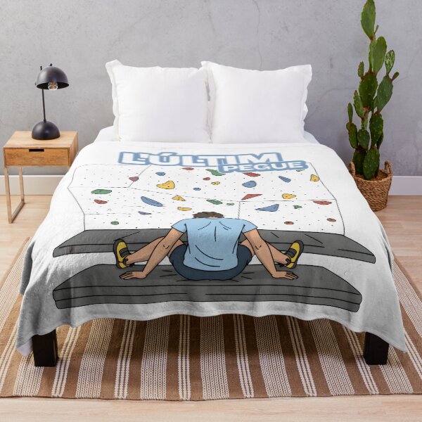 Item preview, The Last Go - Funny Bouldering Gym & Indoor Climbing Art designed and sold by LoopassVD.