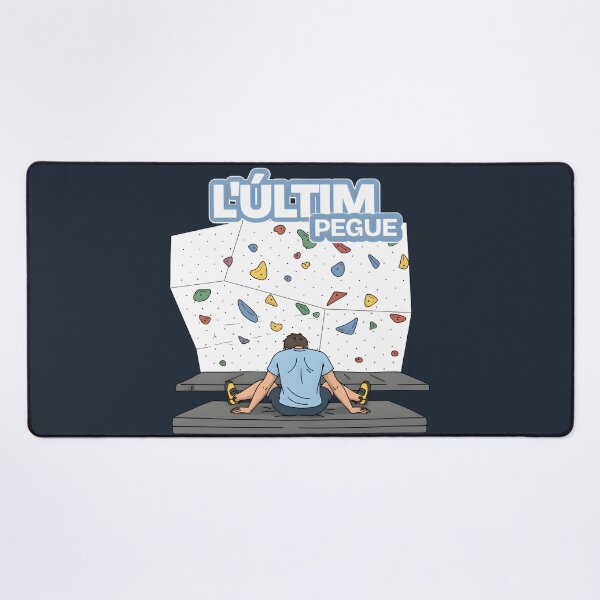 Item preview, The Last Go - Funny Bouldering Gym & Indoor Climbing Art designed and sold by LoopassVD.