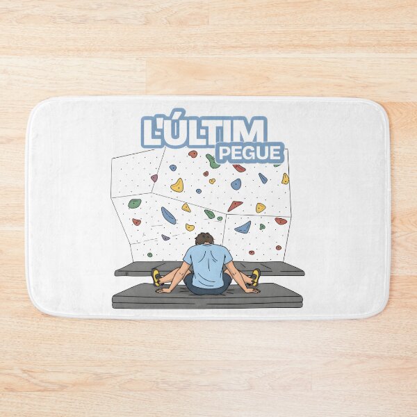 Item preview, The Last Go - Funny Bouldering Gym & Indoor Climbing Art designed and sold by LoopassVD.